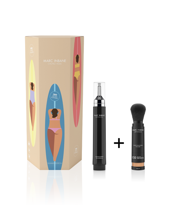 CHOYEZ-VOUS
Perle de Soleil 15ml + Gratis SPF50 Powder