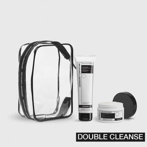 Double Cleansing Routine: Nourishing Balm + Foaming Gel